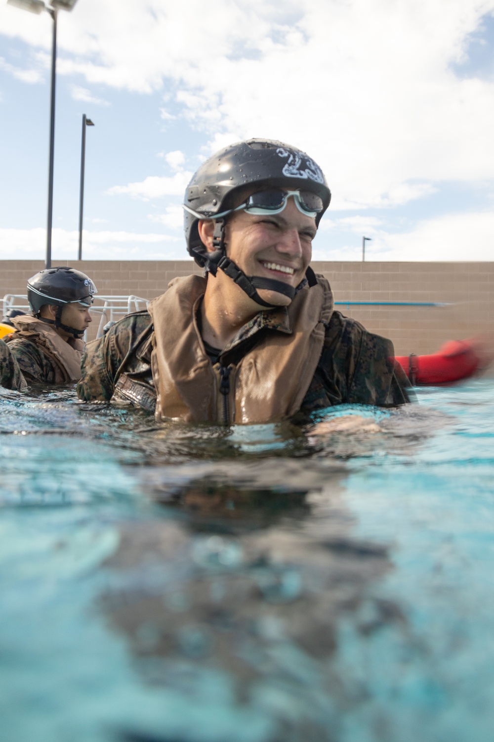 11th MEU Marines Conduct Underwater Egress Training