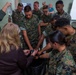 11th MEU Sailors and Marines Conduct Blood Transfusion Training