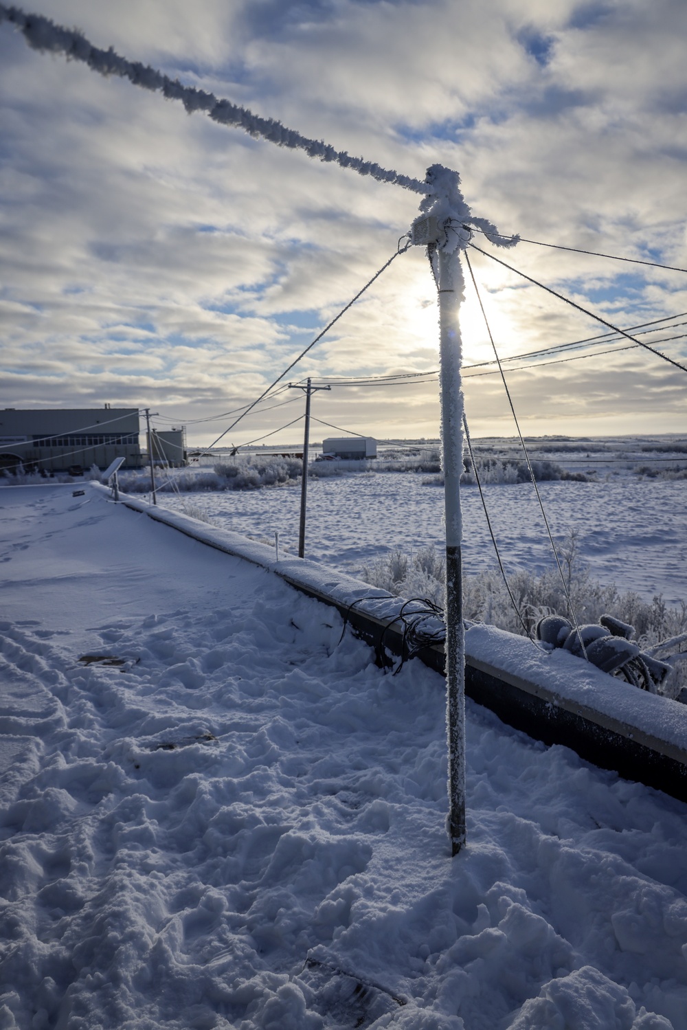 AKOM members install communication equipment during Operation Halong Response