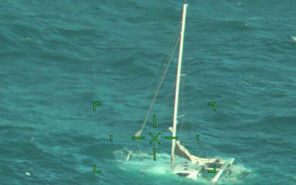 Coast Guard rescues 5 people from sinking sailboat off Cape Hatteras