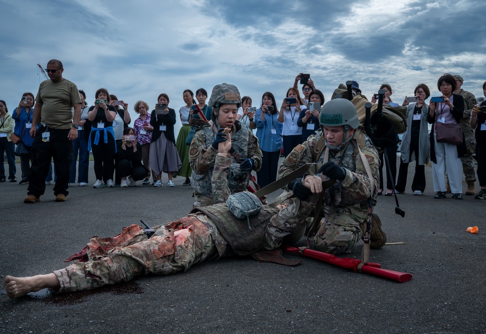 Yokota Nurse Symposium strengthens partnership with Japanese nurses, showcase medical readiness