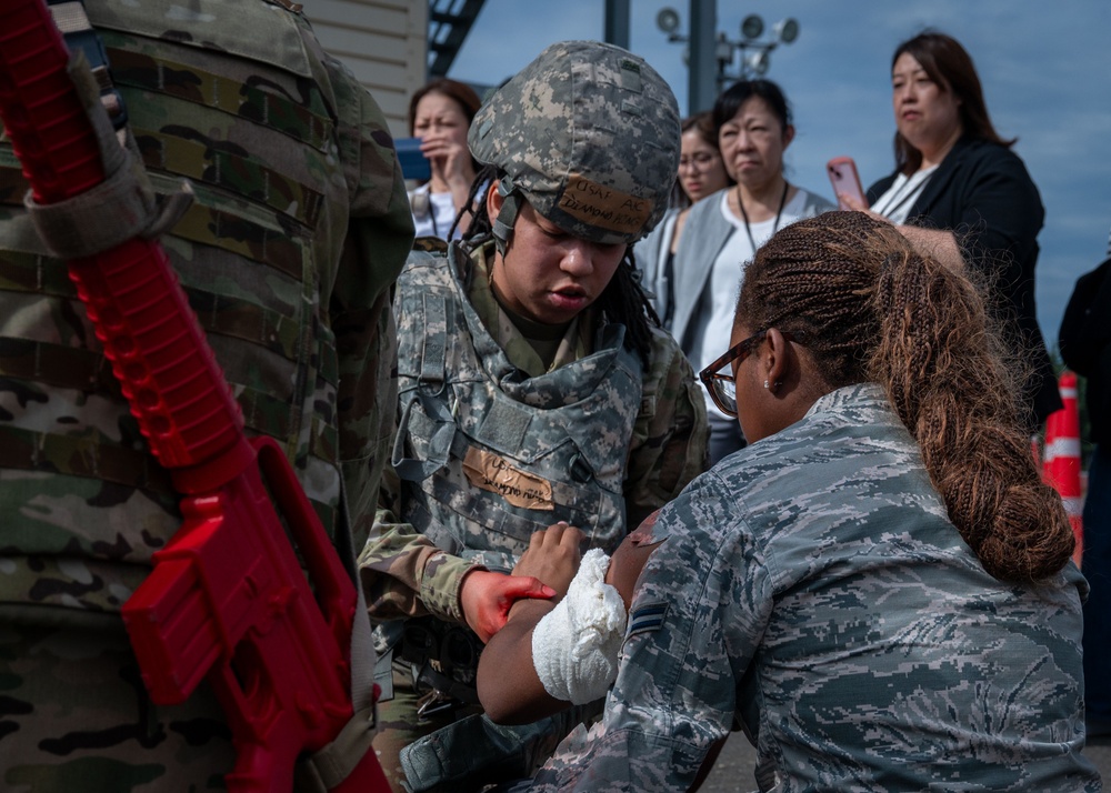Yokota Nurse Symposium strengthens partnership with Japanese nurses, showcase medical readiness