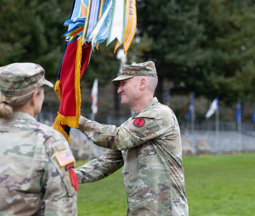 7th Infantry Division Change of Command