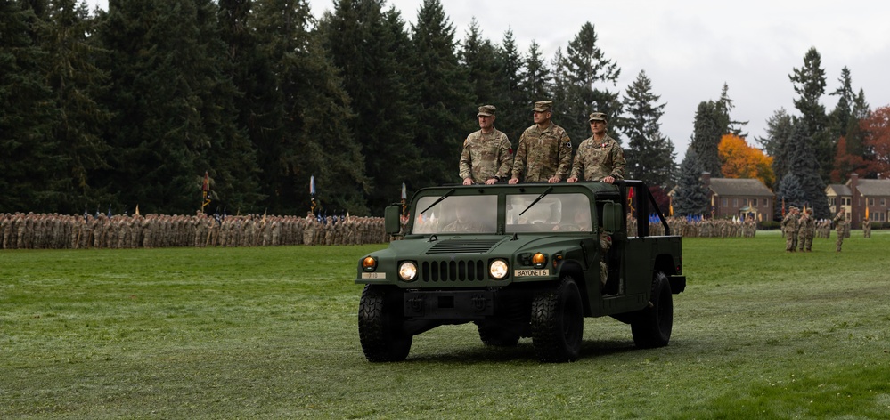 7th Infantry Division Change of Command