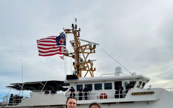 USCGC Frederick Hatch (WPC 1143) returns to Guam following drydock
