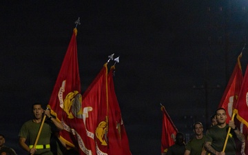 1st MAW Marines run 250 miles commemorating Marine Corps’ 250th birthday