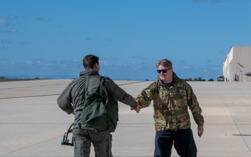 Falcon Strike 25: 495th FS takes off from Amendola Air Base