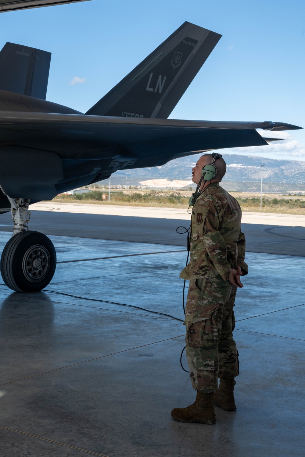 Falcon Strike 25: 495th FS takes off from Amendola Air Base