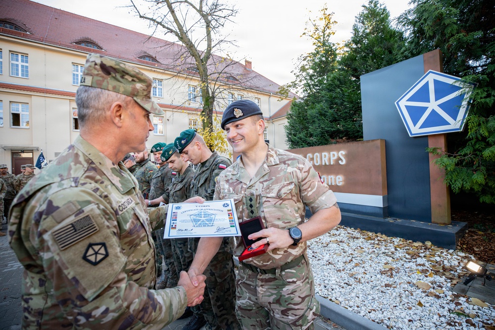 V Corps enhances NATO readiness with Large-Scale War Simulation exercise in Europe