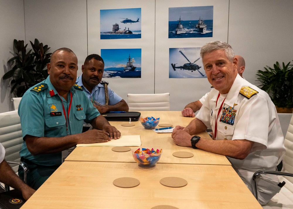 Adm. Steve Koehler, commander, U.S. Pacific Fleet, attends the Royal Australian Navy Indo-Pacific Sea Power Conference 2025
