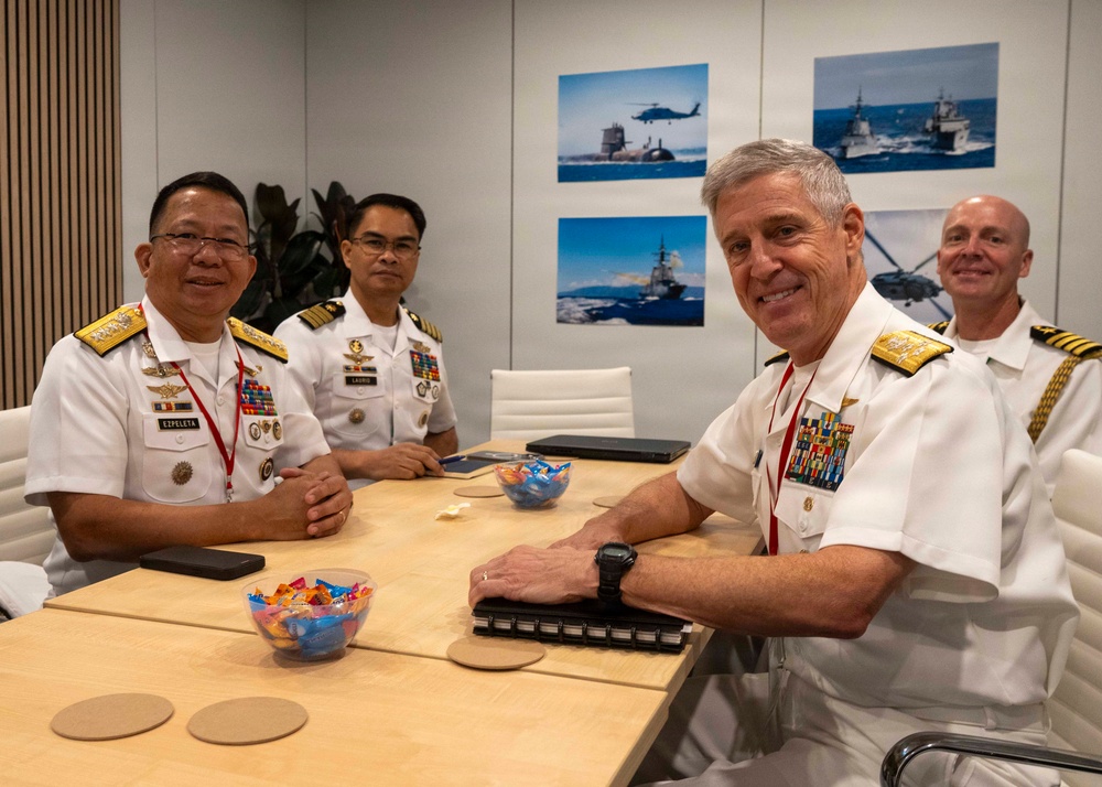 Adm. Steve Koehler, commander, U.S. Pacific Fleet, attends the Royal Australian Navy Indo-Pacific Sea Power Conference 2025