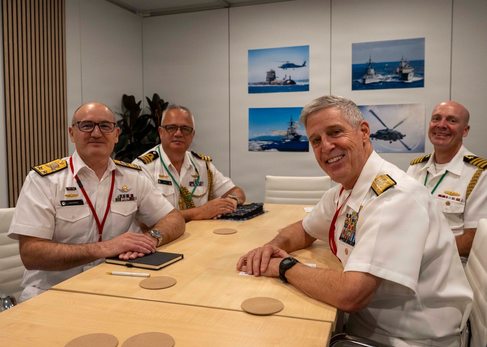Adm. Steve Koehler, commander, U.S. Pacific Fleet, attends the Royal Australian Navy Indo-Pacific Sea Power Conference 2025