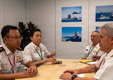 Adm. Steve Koehler, commander, U.S. Pacific Fleet, attends the Royal Australian Navy Indo-Pacific Sea Power Conference 2025