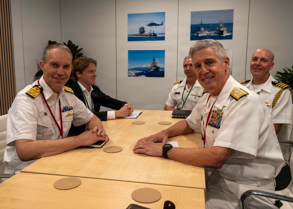 Adm. Steve Koehler, commander, U.S. Pacific Fleet, attends the Royal Australian Navy Indo-Pacific Sea Power Conference 2025