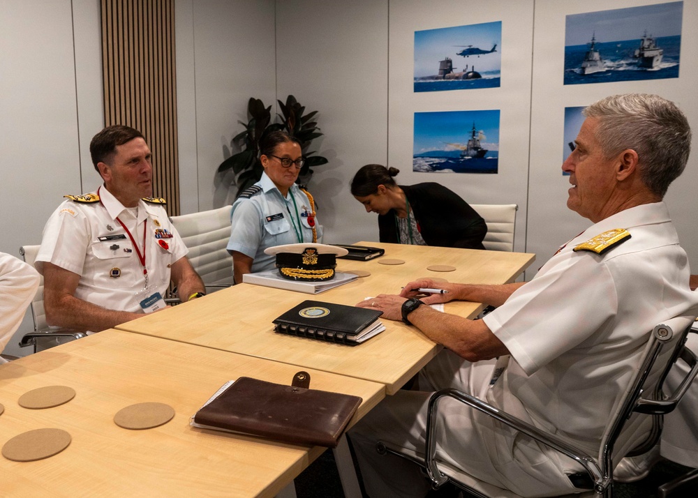 Adm. Steve Koehler, commander, U.S. Pacific Fleet, attends the Royal Australian Navy Indo-Pacific Sea Power Conference 2025