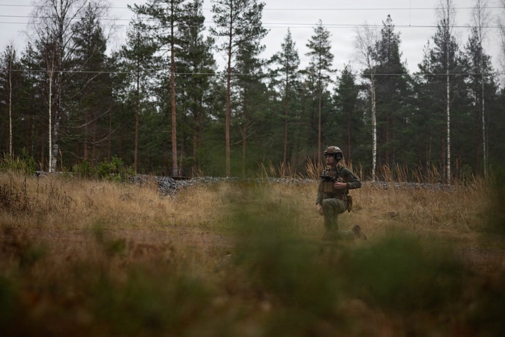 U.S. Marines sharpen communication skills through field environment testing