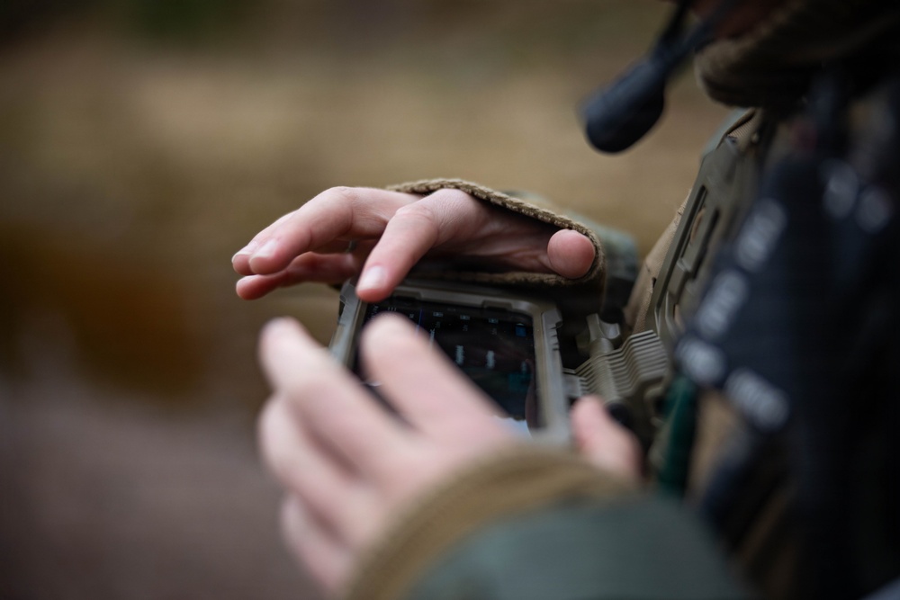 U.S. Marines sharpen communication skills through field environment testing