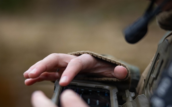 U.S. Marines sharpen communication skills through field environment testing