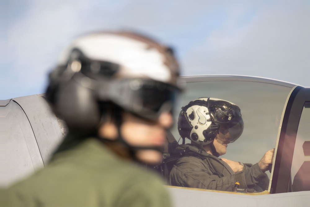 VMFA-225 conducts flight operations in Puerto Rico