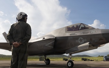 VMFA-225 conducts flight operations in Puerto Rico