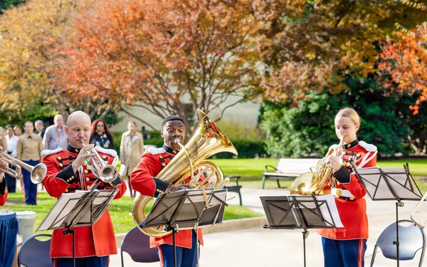 The Commandant, Gen. Eric M. Smith Attends Pentagon 250th Marine Corps Birthday Cake Cutting Ceremony