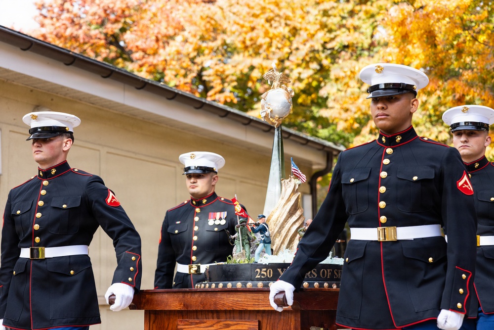 The Commandant, Gen. Eric M. Smith Attends Pentagon 250th Marine Corps Birthday Cake Cutting Ceremony