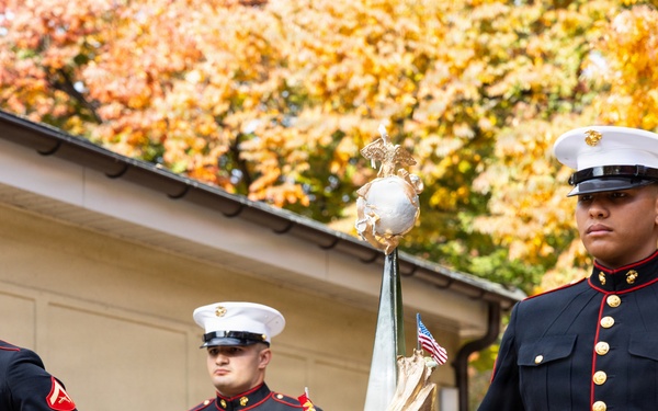 The Commandant, Gen. Eric M. Smith Attends Pentagon 250th Marine Corps Birthday Cake Cutting Ceremony