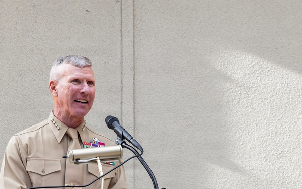 The Commandant, Gen. Eric M. Smith Attends Pentagon 250th Marine Corps Birthday Cake Cutting Ceremony