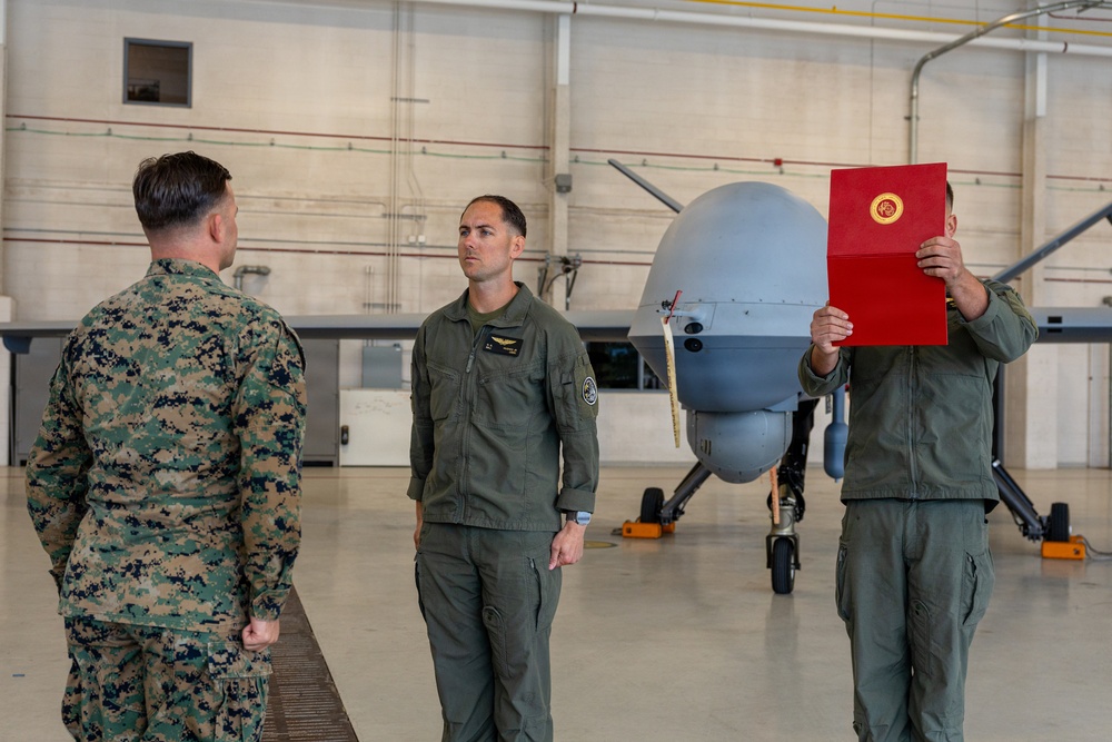 VMUT-2 graduates its first class of Marine-trained MQ-9A pilots and sensor operators