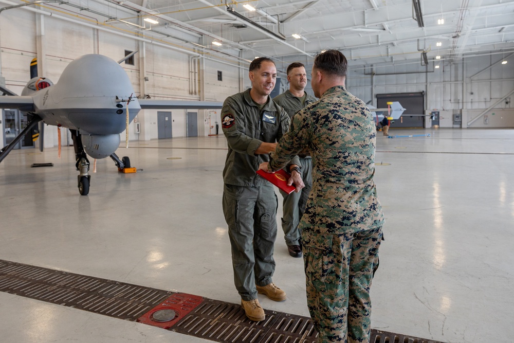 VMUT-2 graduates its first class of Marine trained MQ-9A aircrew