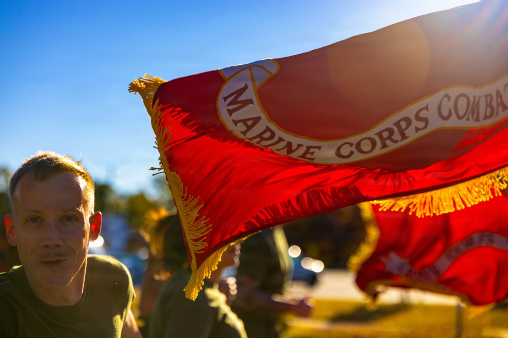 MCB Quantico conducts Moto Run for the 250th Marine Corps Birthday