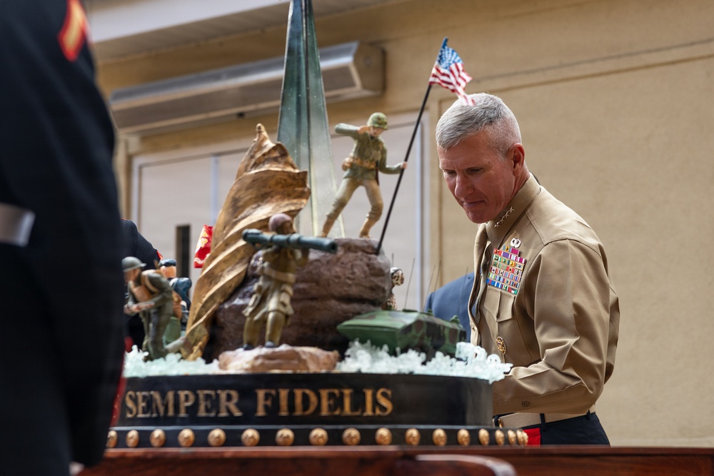 Pentagon 250th Marine Corps Birthday Cake Cutting Ceremony