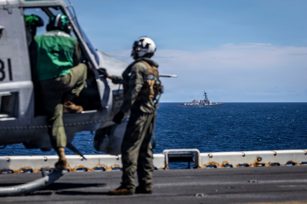 USS Iwo Jima Conducts Flight Operations