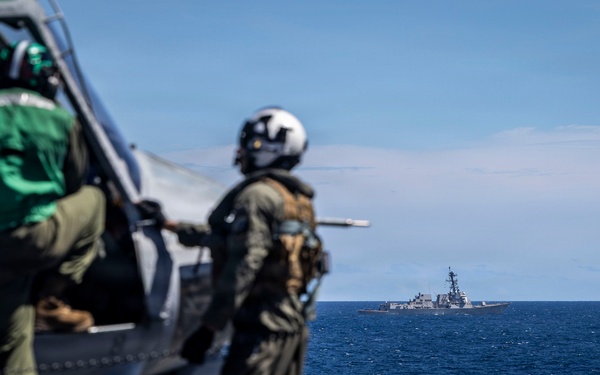 USS Iwo Jima Conducts Flight Operations