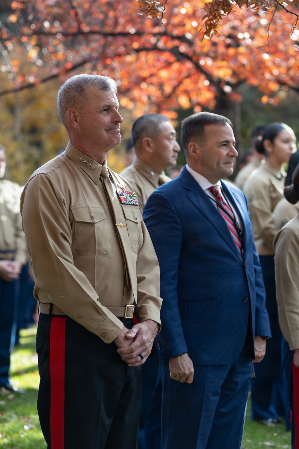 Pentagon 250th Marine Corps Birthday Cake Cutting Ceremony