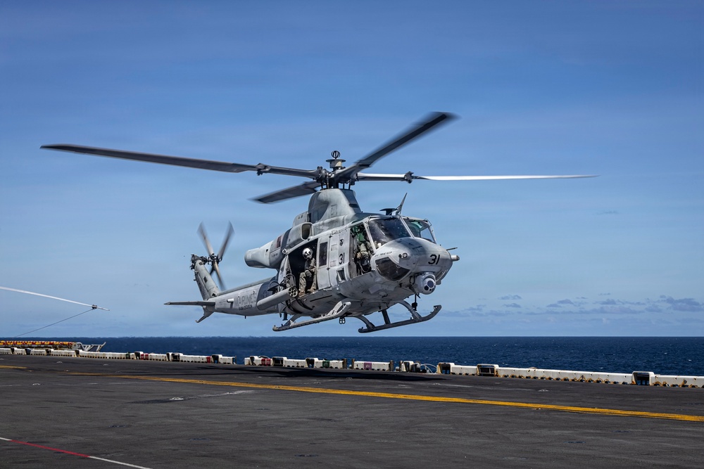 USS Iwo Jima Conducts Flight Operations