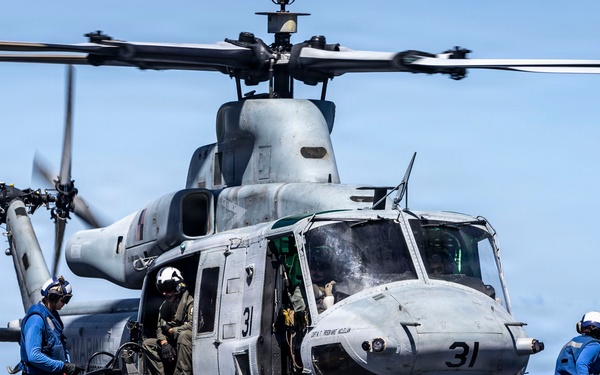 USS Iwo Jima Conducts Flight Operations