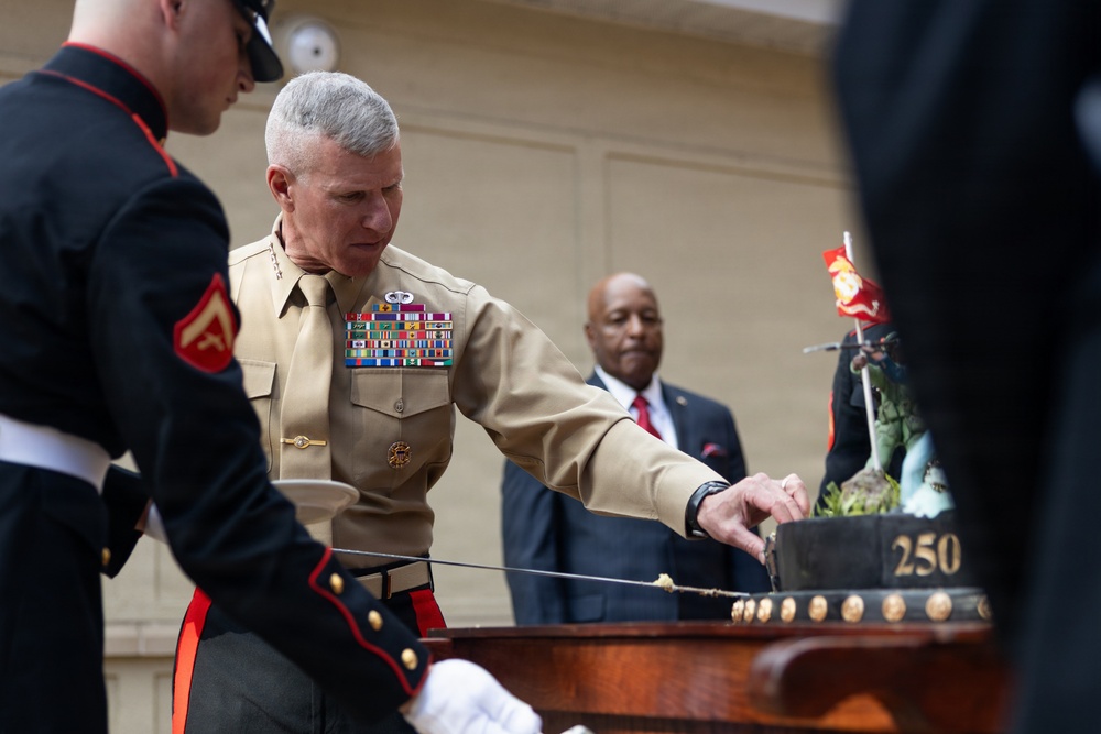 Pentagon 250th Marine Corps Birthday Cake Cutting Ceremony