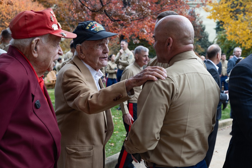 Pentagon 250th Marine Corps Birthday Cake Cutting Ceremony