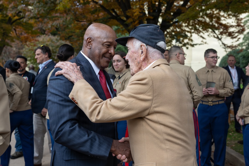 Pentagon 250th Marine Corps Birthday Cake Cutting Ceremony