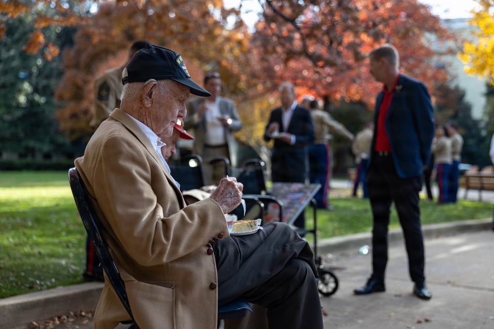 Pentagon 250th Marine Corps Birthday Cake Cutting Ceremony