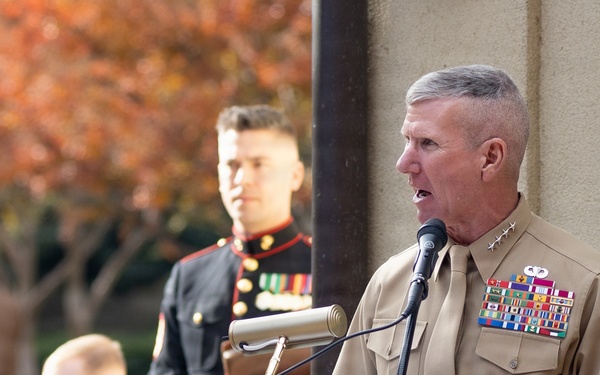 Pentagon 250th Marine Corps Birthday Cake Cutting Ceremony