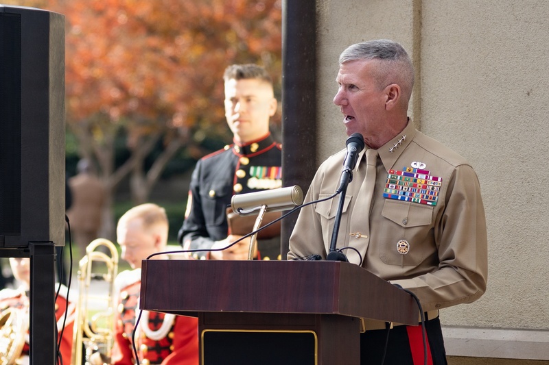 Pentagon 250th Marine Corps Birthday Cake Cutting Ceremony