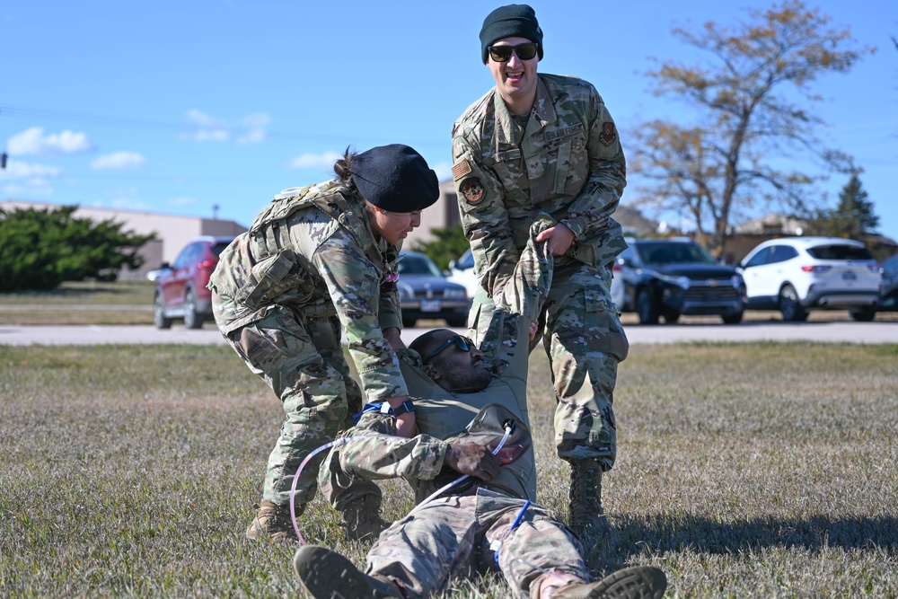 Airman Leadership School holds Tactical Combat Casualty Care class