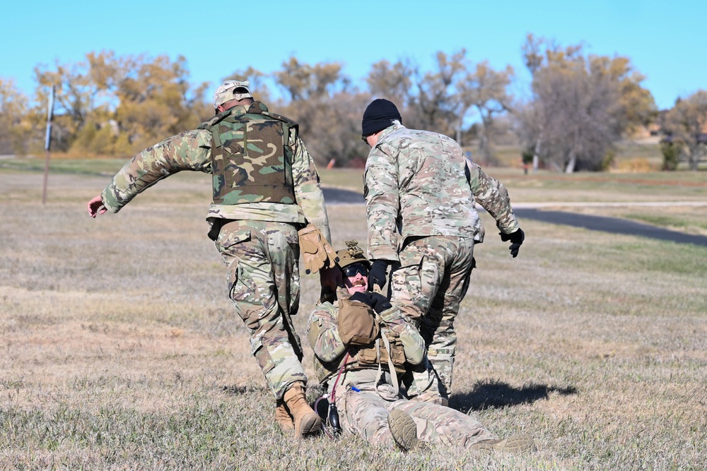 Airman Leadership School holds Tactical Combat Casualty Care class