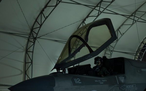 VMFA 122 Marines conduct flight operations during RUT