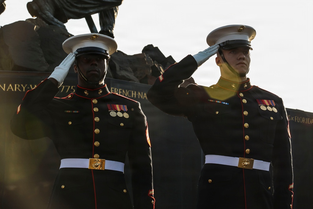 Wreath Laying Ceremony at Arlington National Cemetery
