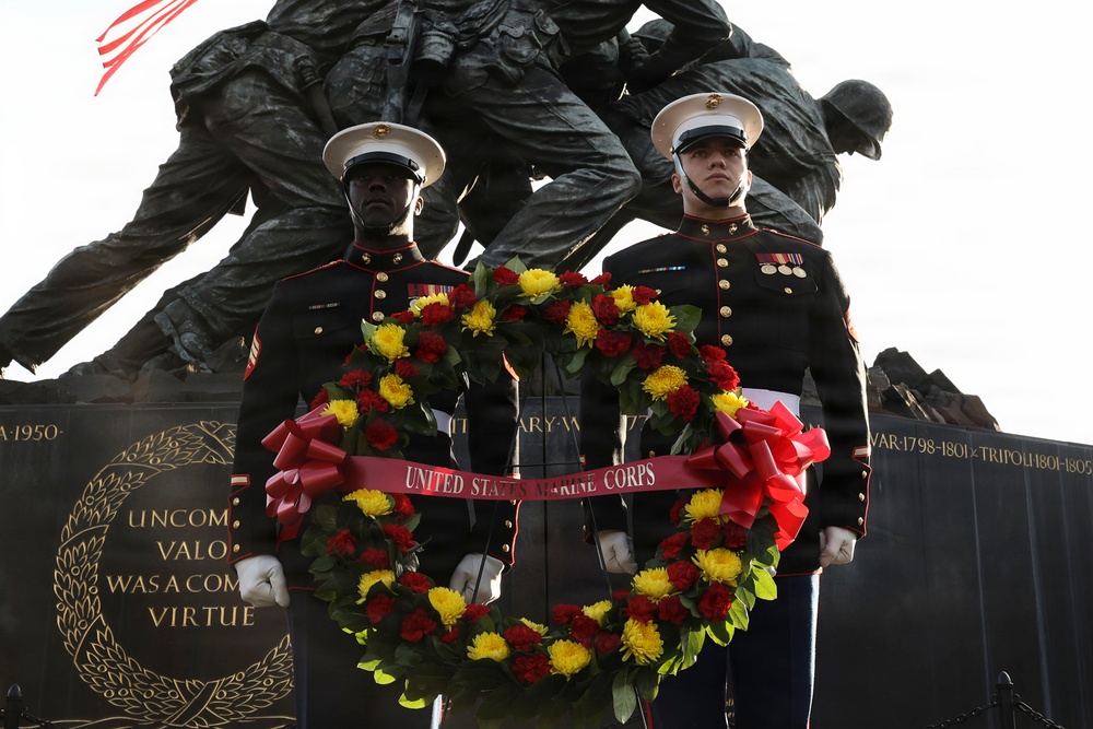 Wreath Laying Ceremony at Arlington National Cemetery