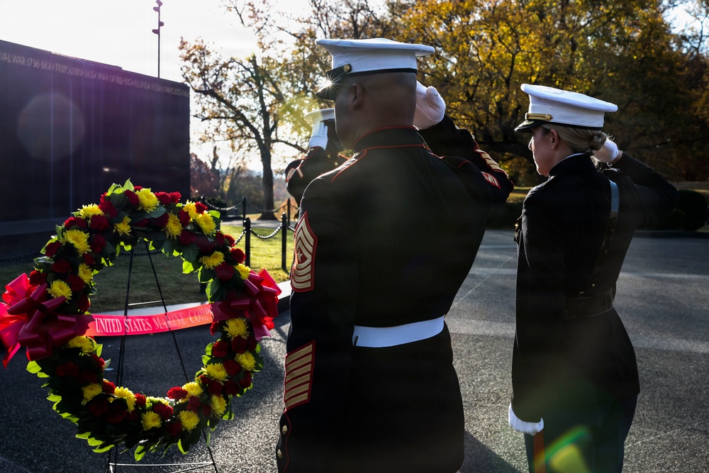 Wreath Laying Ceremony at Arlington National Cemetery