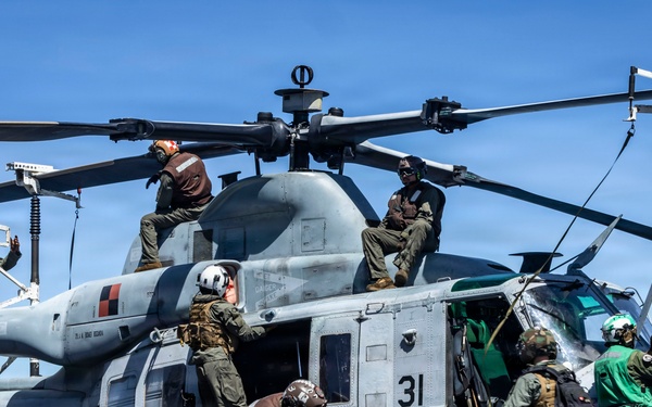 USS Iwo Jima Conducts Flight Operations